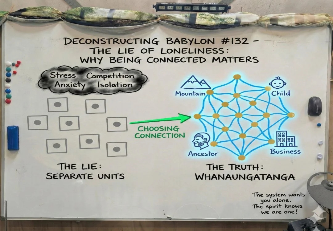 DECONSTRUCTING BABYLON #132 - THE LIE OF LONELINESS: WHY BEING CONNECTED MATTERS