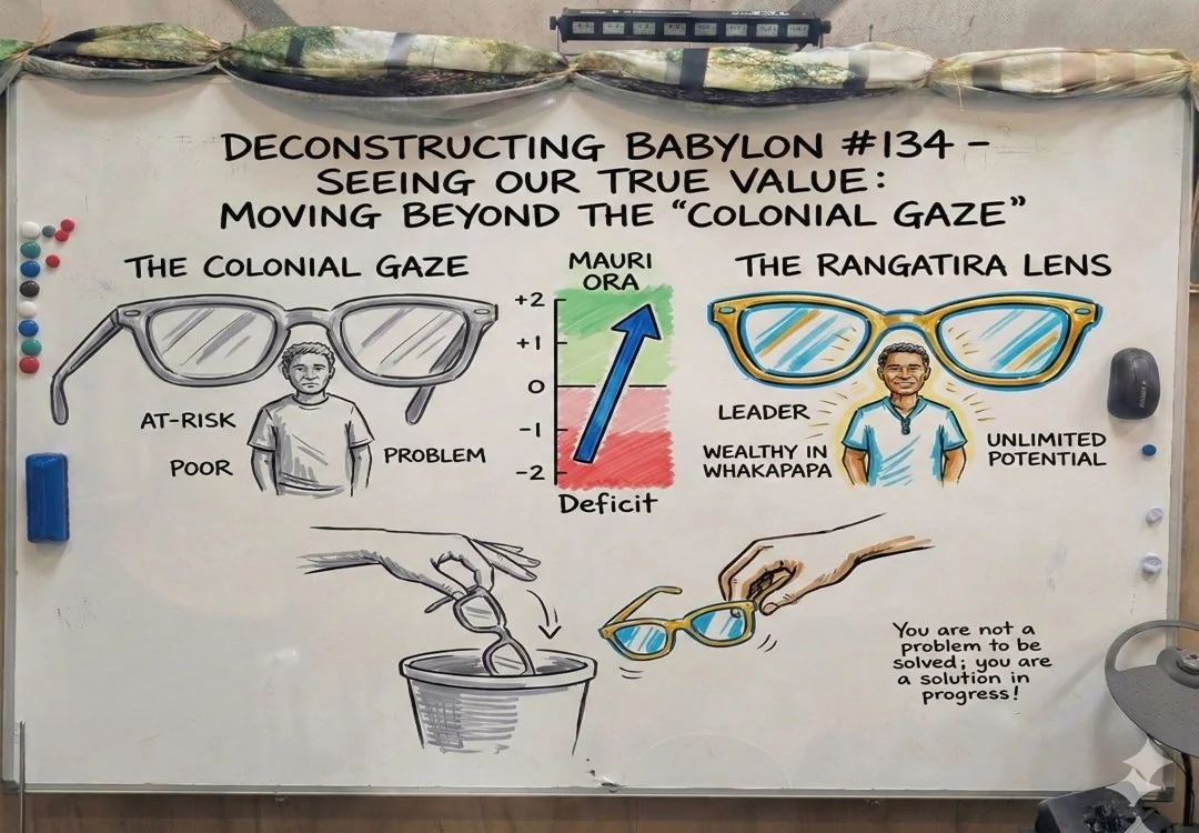 DECONSTRUCTING BABYLON #134 - SEEING OUR TRUE VALUE: MOVING BEYOND THE “COLONIAL GAZE”