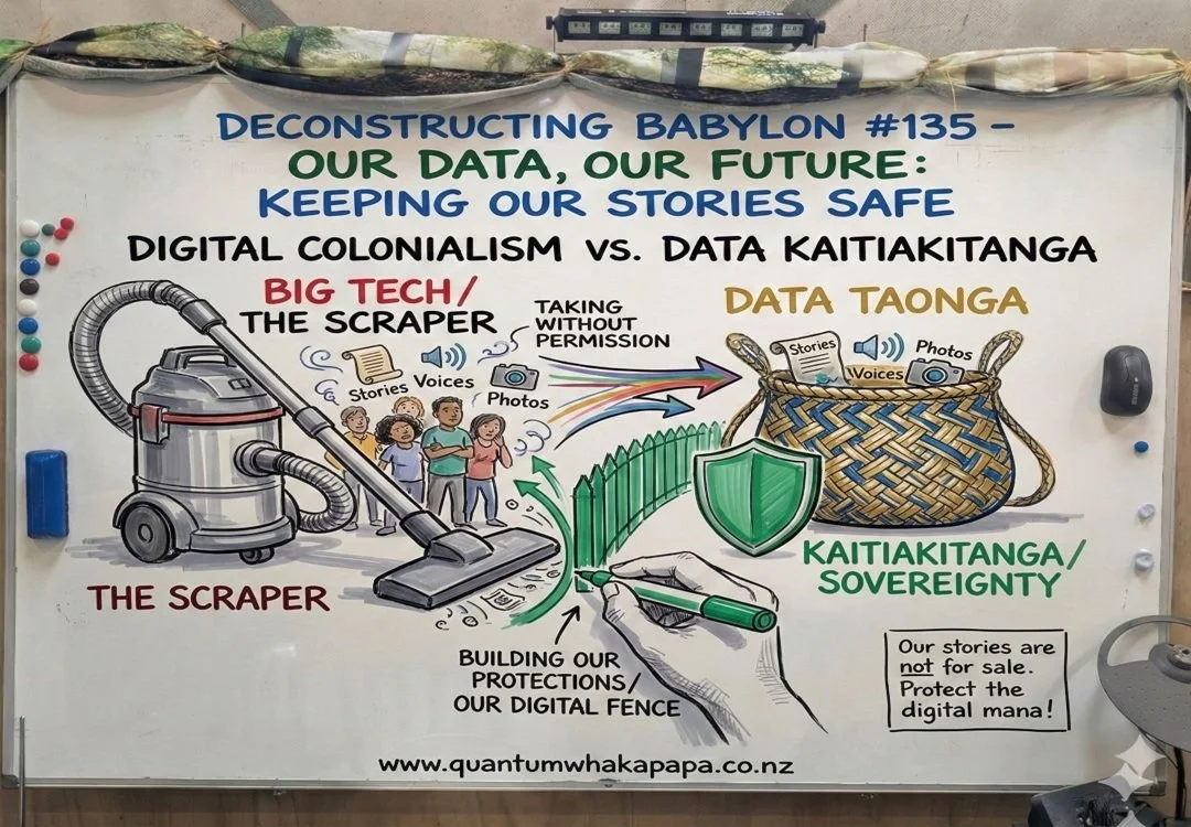 DECONSTRUCTING BABYLON #135 - OUR DATA, OUR FUTURE: KEEPING OUR STORIES SAFE