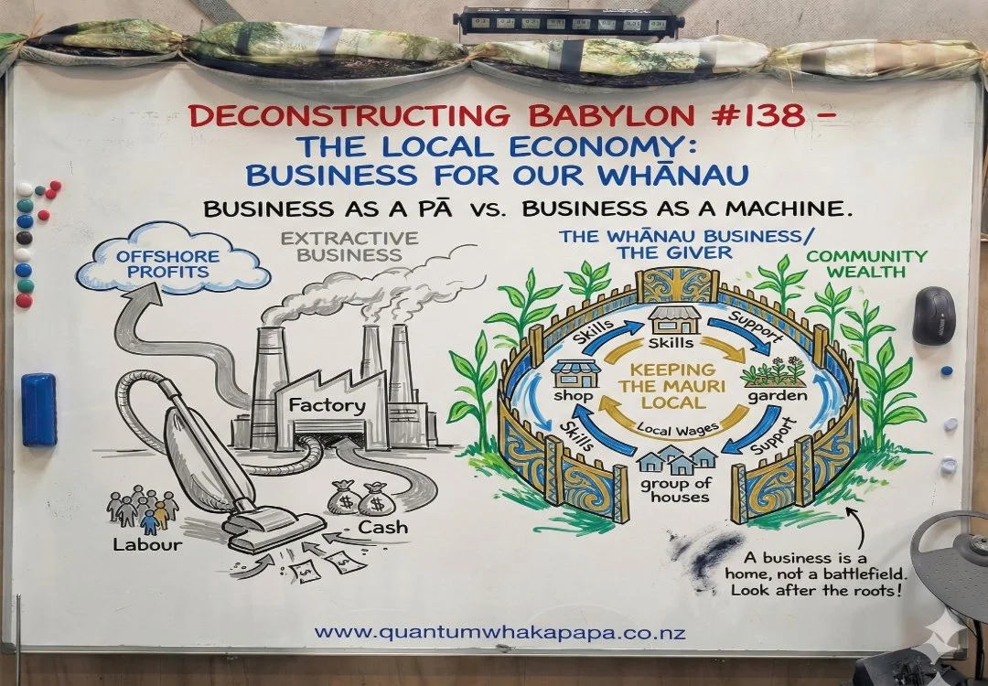 DECONSTRUCTING BABYLON #138 - THE LOCAL ECONOMY: BUSINESS FOR OUR WHĀNAU