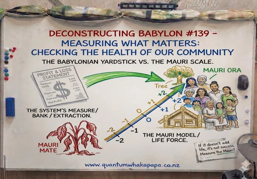 DECONSTRUCTING BABYLON #139 - MEASURING WHAT MATTERS: CHECKING THE HEALTH OF OUR COMMUNITY