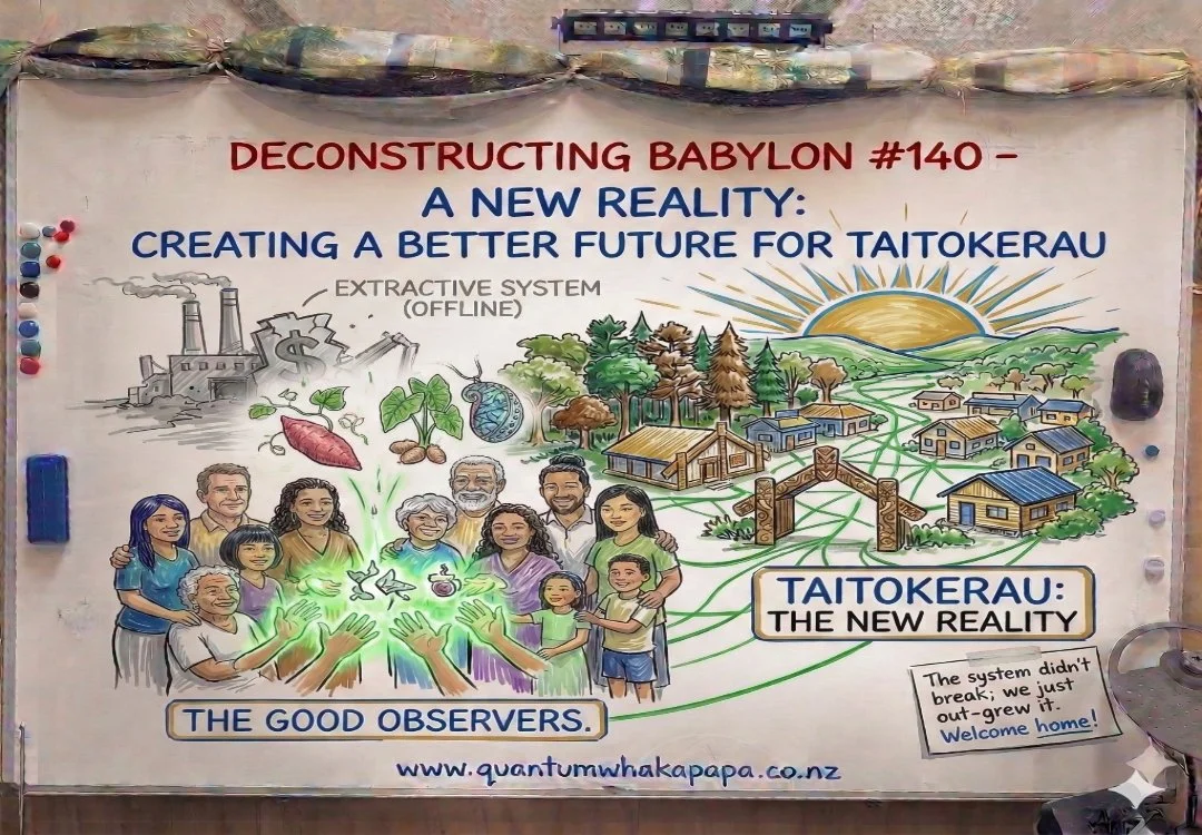 DECONSTRUCTING BABYLON #140 - A NEW REALITY: CREATING A BETTER FUTURE FOR TAITOKERAU