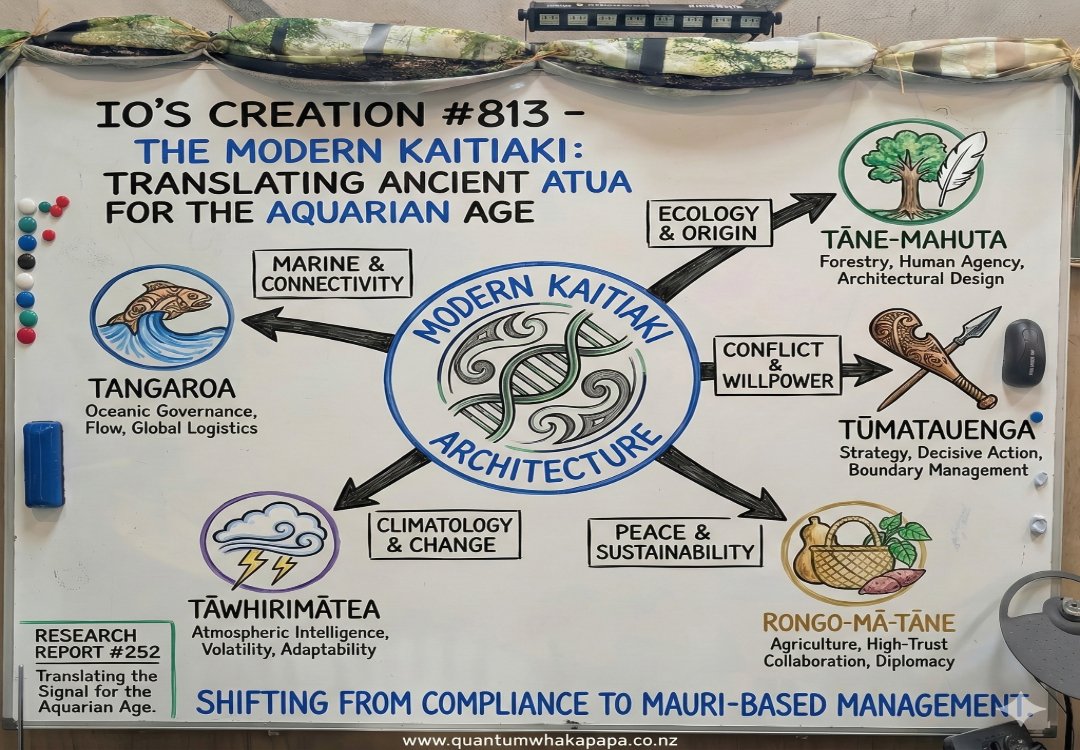 IO'S CREATION #813 - THE MODERN KAITIAKI: TRANSLATING ANCIENT ATUA FOR THE AQUARIAN AGE