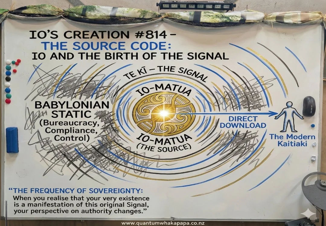 IO'S CREATION #814 - THE SOURCE CODE: IO AND THE BIRTH OF THE SIGNAL