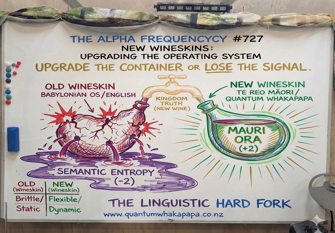 THE ALPHA FREQUENCY #727 - NEW WINESKINS: UPGRADING THE OPERATING SYSTEM