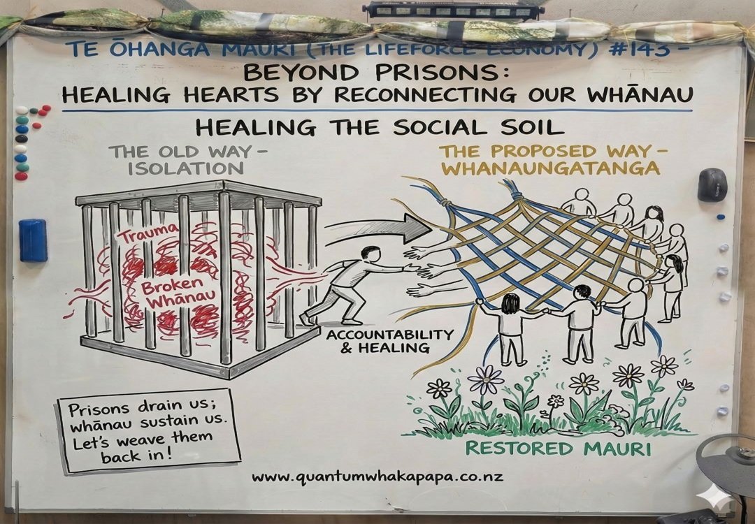 TE ŌHANGA MAURI #143 - BEYOND PRISONS: HEALING HEARTS BY RECONNECTING OUR WHĀNAU