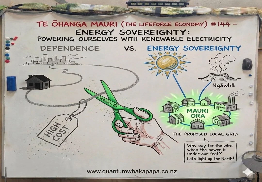 TE ŌHANGA MAURI #144 - ENERGY SOVEREIGNTY: POWERING OURSELVES WITH RENEWABLE ELECTRICITY