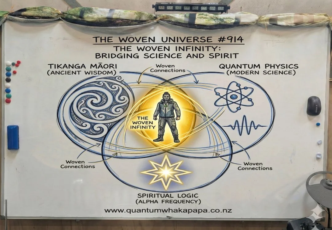 THE WOVEN UNIVERSE #914 - THE WOVEN INFINITY: BRIDGING SCIENCE AND SPIRIT