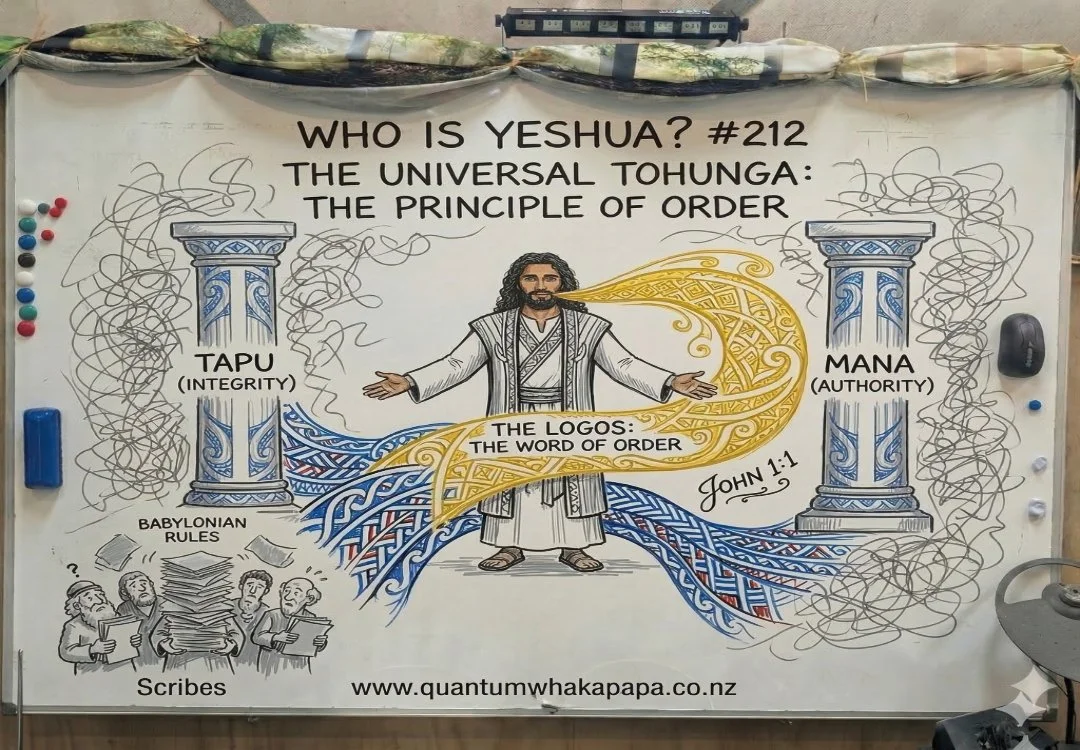 WHO IS YESHUA? #212 - THE UNIVERSAL TOHUNGA: THE PRINCIPLE OF ORDER