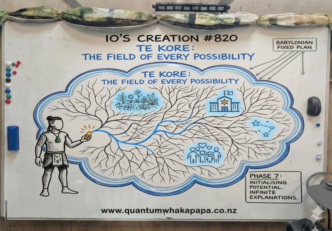 IO'S CREATION #820 - TE KORE: THE FIELD OF EVERY POSSIBILITY