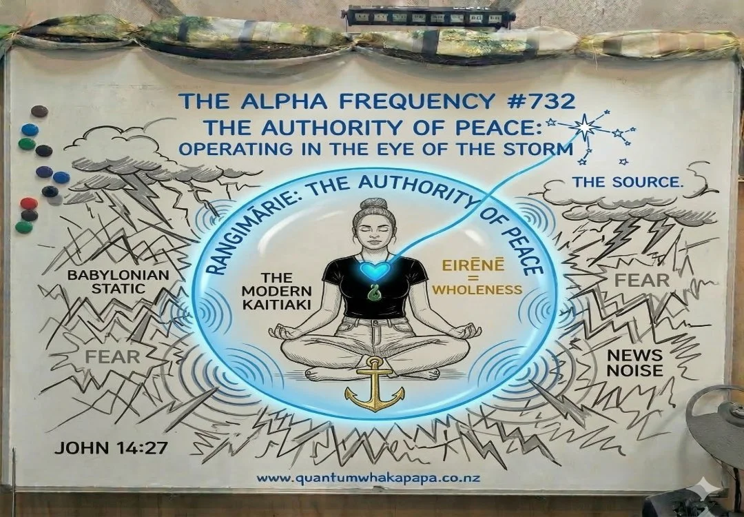 THE ALPHA FREQUENCY #732 - THE AUTHORITY OF PEACE: OPERATING IN THE EYE OF THE STORM