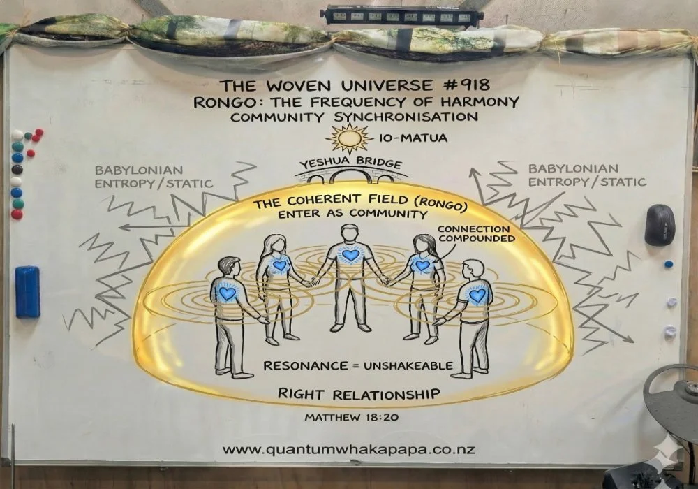 THE WOVEN UNIVERSE #918 - RONGO: THE FREQUENCY OF HARMONY&nbsp;- COMMUNITY SYNCHRONISATION