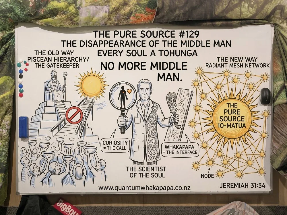 THE PURE SOURCE #129 - THE DISAPPEARANCE OF THE MIDDLE MAN: EVERY SOUL A TOHUNGA