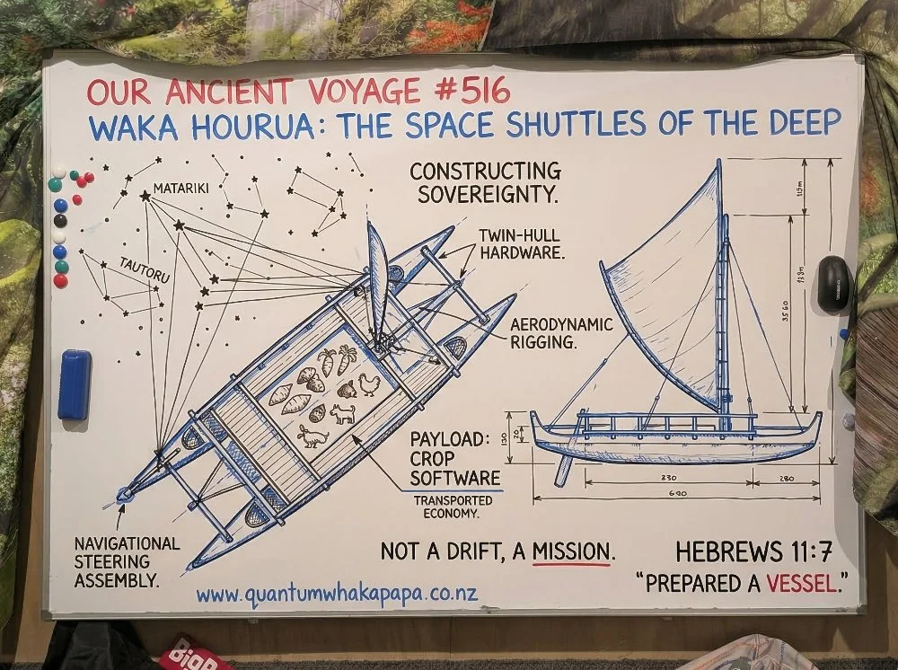OUR ANCIENT VOYAGE #516 - WAKA HOURUA: THE SPACE SHUTTLES OF THE DEEP