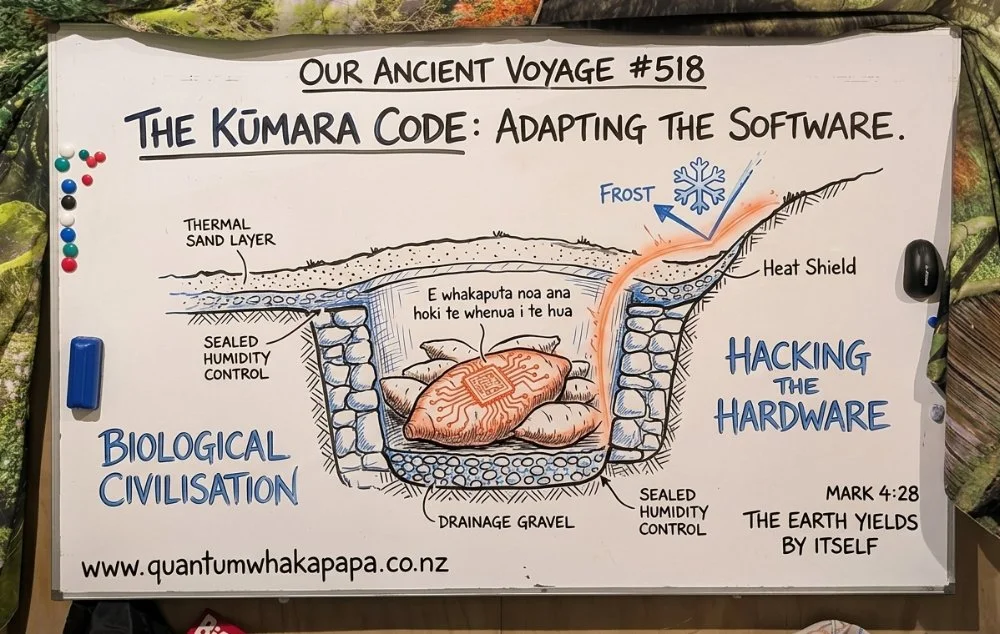 OUR ANCIENT VOYAGE #518 - THE KŪMARA CODE: ADAPTING THE SOFTWARE