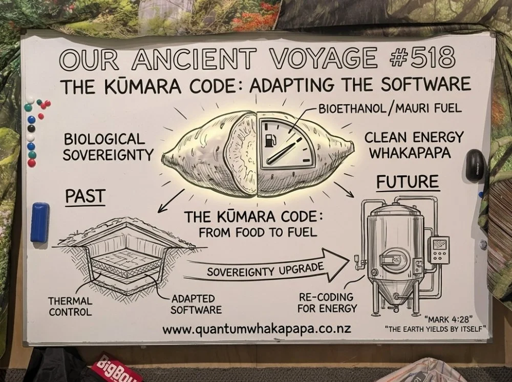 OUR ANCIENT VOYAGE #518 - THE KŪMARA CODE: ADAPTING THE SOFTWARE