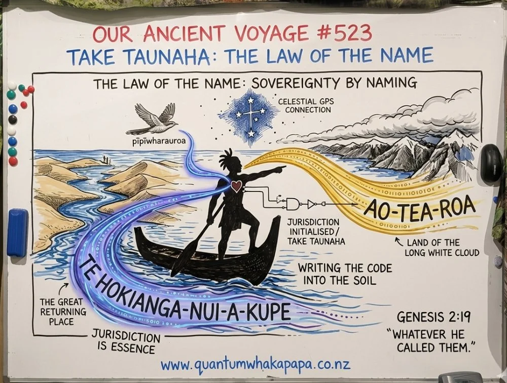 OUR ANCIENT VOYAGE #523 - TAKE TAUNAHA: THE LAW OF THE NAME