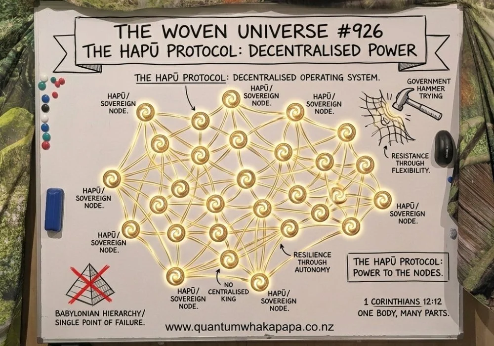 THE WOVEN UNIVERSE #926 - THE HAPŪ PROTOCOL: DECENTRALISED POWER