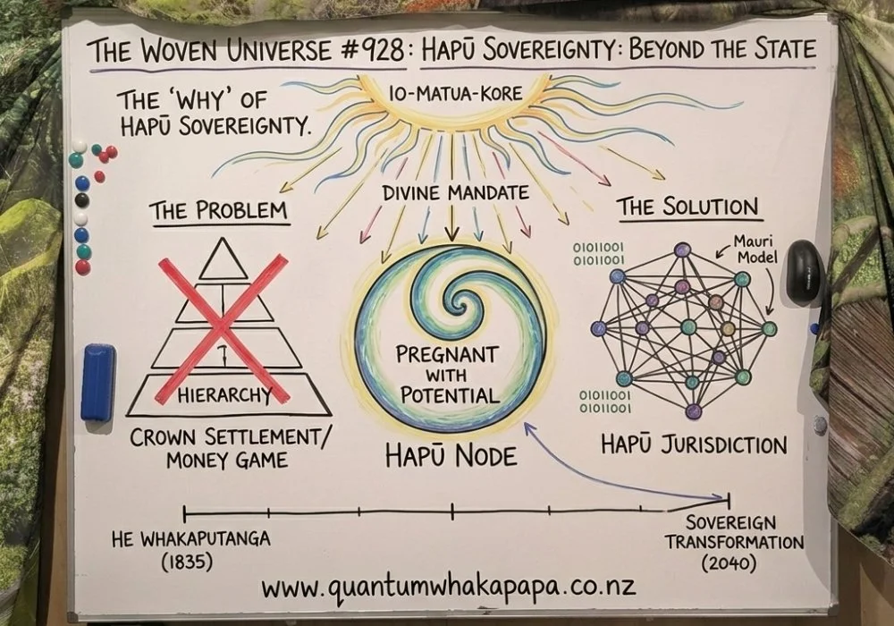 THE WOVEN UNIVERSE #928 - THE "WHY" OF HAPŪ SOVEREIGNTY