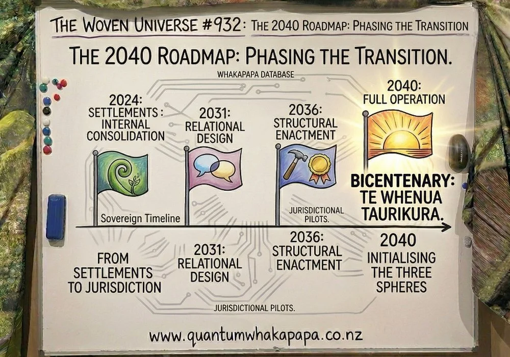 THE WOVEN UNIVERSE #932 - THE 2040 ROADMAP: PHASING THE TRANSITION