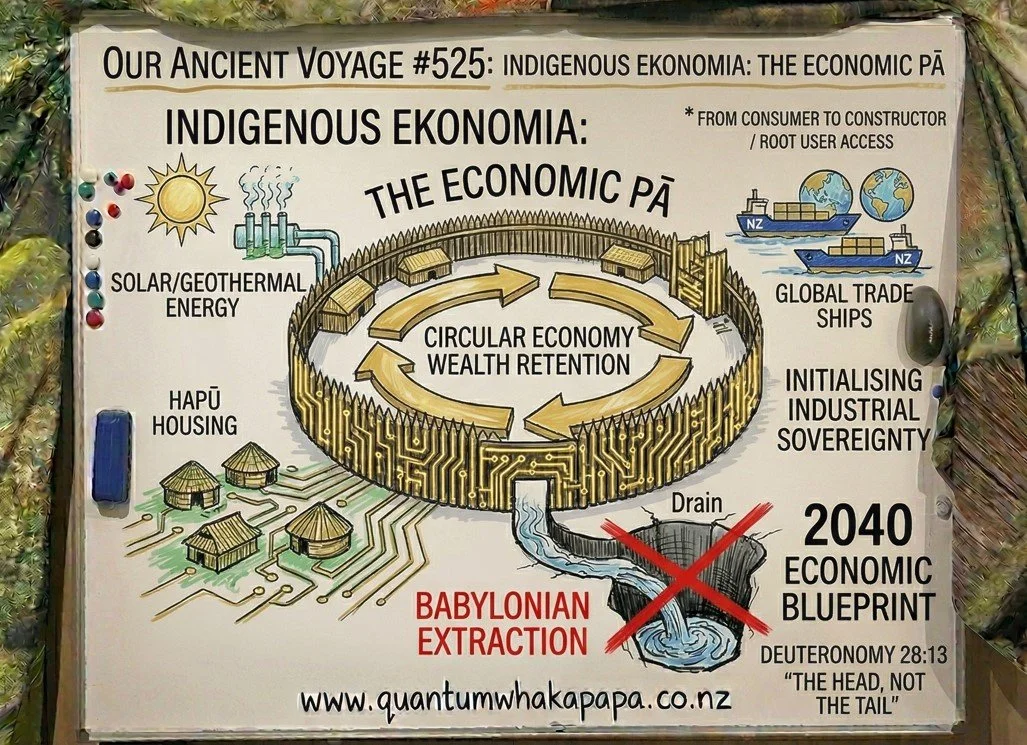 OUR ANCIENT VOYAGE #525 - INDIGENOUS EKONOMIA: RECLAIMING THE ECONOMIC PĀ