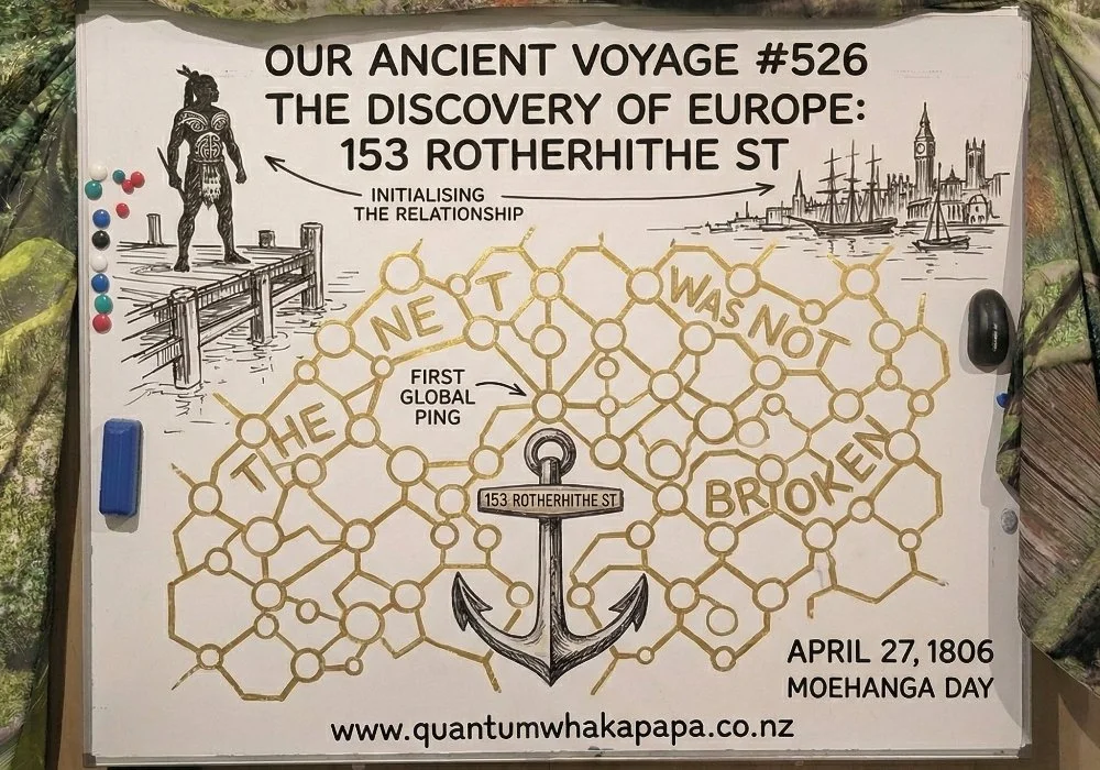OUR ANCIENT VOYAGE #526 - THE DISCOVERY OF EUROPE: 153 ROTHERHITHE ST