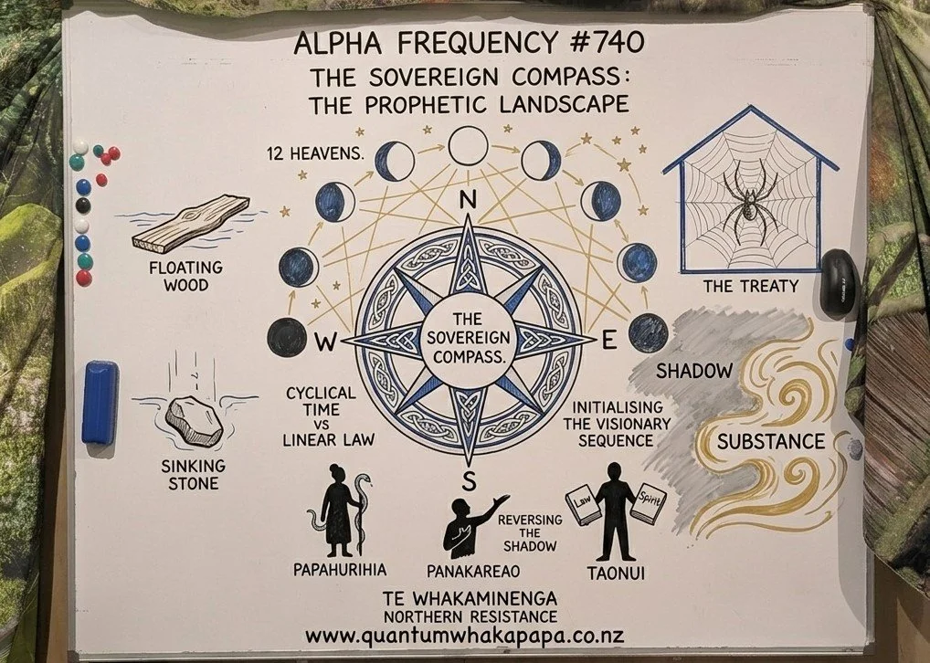 ALPHA FREQUENCY #740 - THE SOVEREIGN COMPASS: DECODING THE PROPHETIC LANDSCAPE