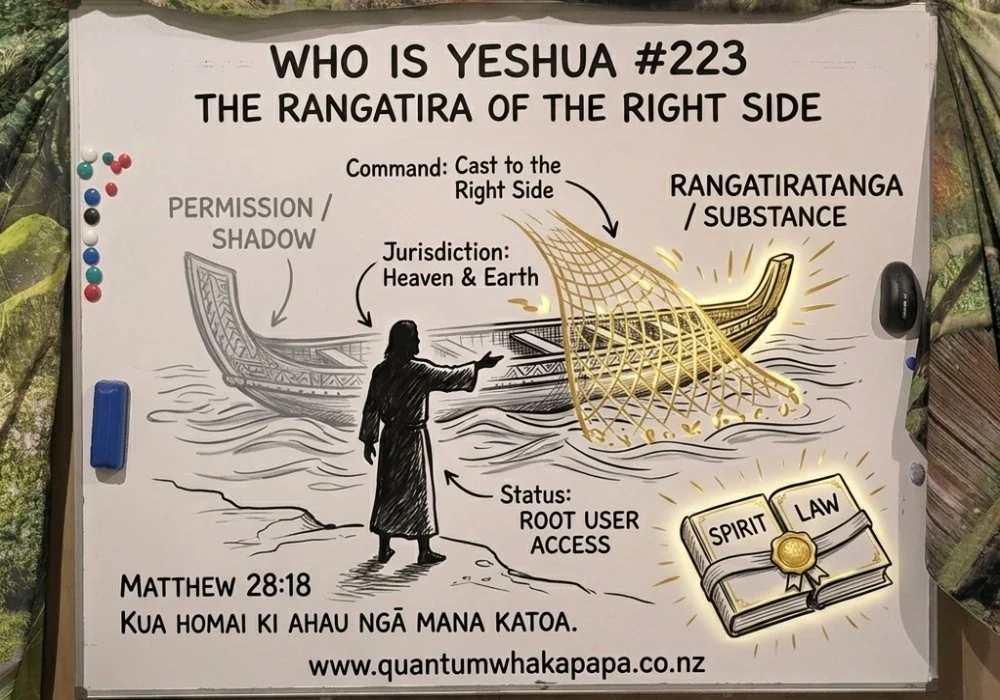 WHO IS YESHUA #223 - THE RANGATIRA OF THE RIGHT SIDE