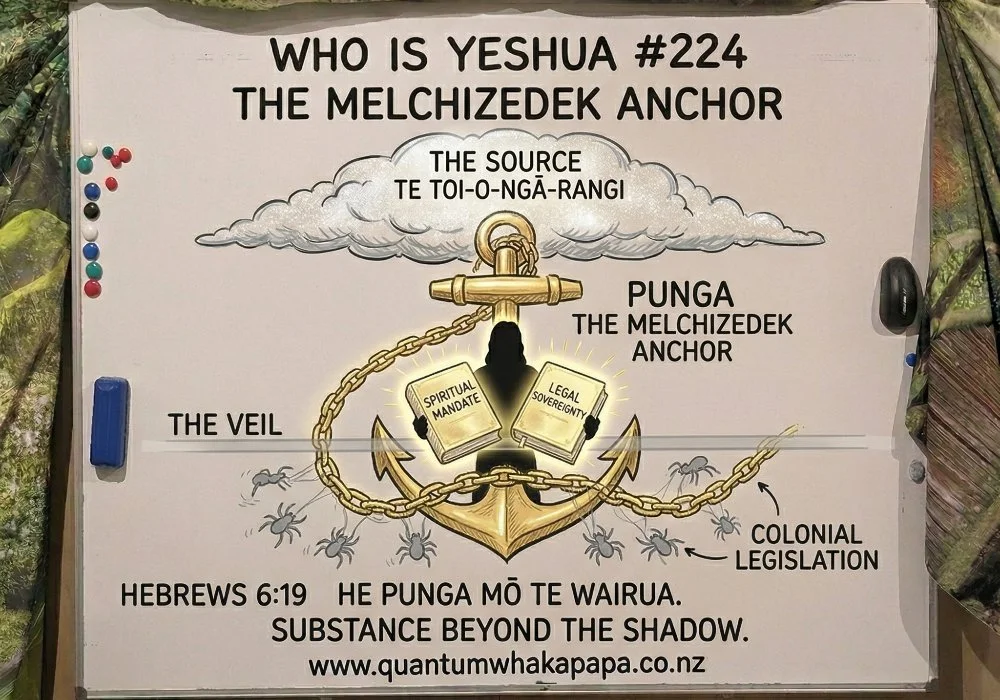WHO IS YESHUA #224 - THE MELCHIZEDEK ANCHOR: THE MAN WITH TWO BOOKS