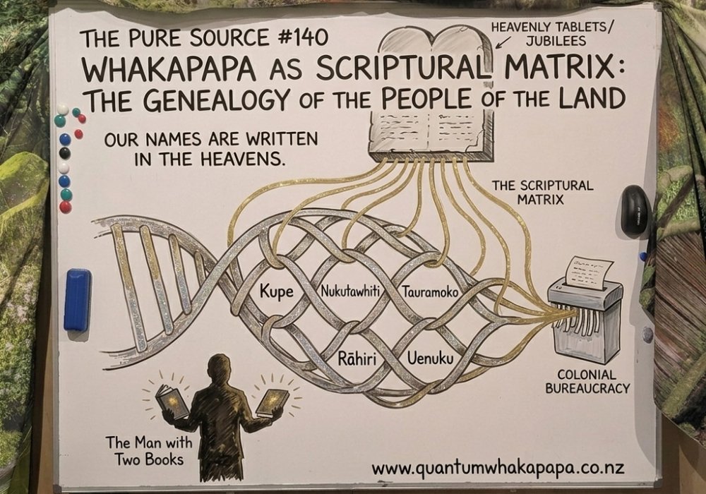 THE PURE SOURCE #140 - WHAKAPAPA AS SCRIPTURAL MATRIX: THE GENEALOGY OF THE PEOPLE OF THE LAND
