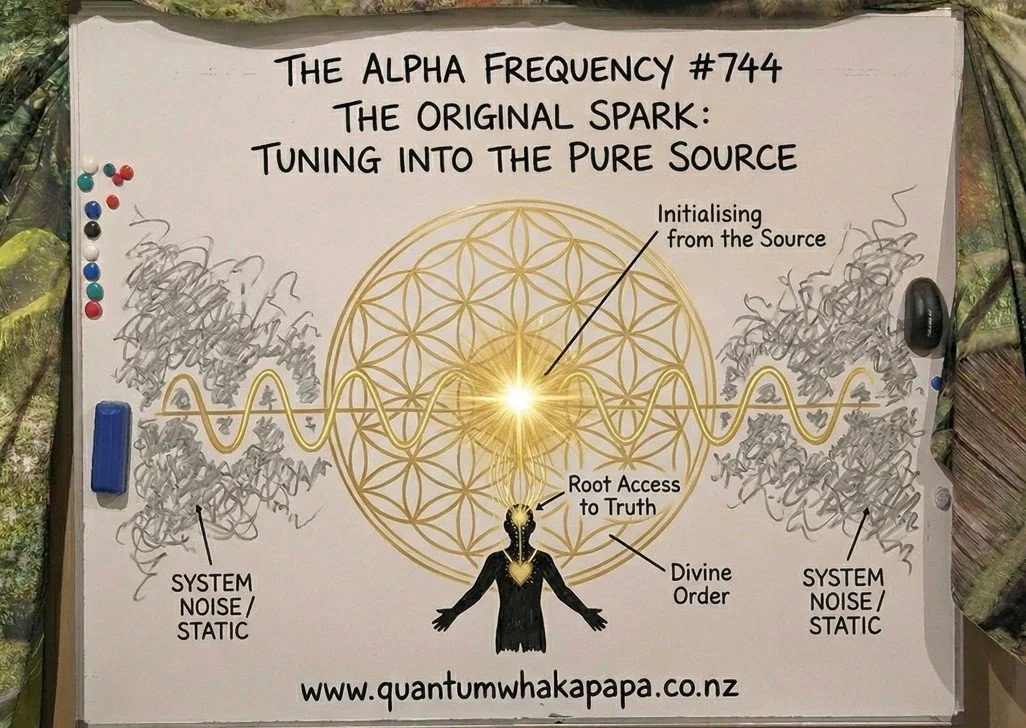 ALPHA FREQUENCY #744 - THE ORIGINAL SPARK: TUNING INTO THE PURE SOURCE