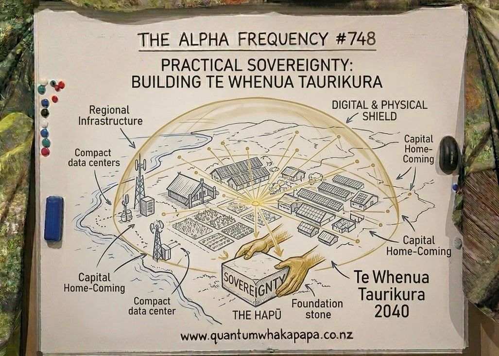 ALPHA FREQUENCY #748 - PRACTICAL SOVEREIGNTY: BUILDING TE WHENUA TAURIKURA