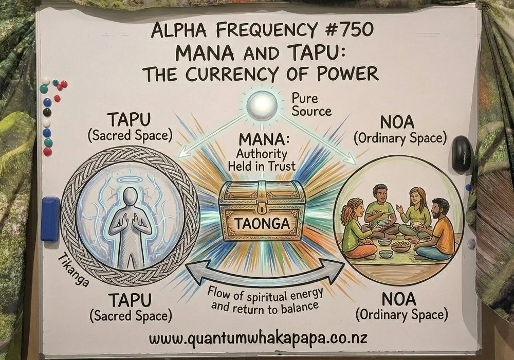 ALPHA FREQUENCY #750 - MANA AND TAPU: THE CURRENCY OF POWER