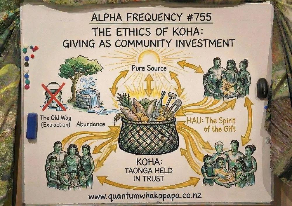 ALPHA FREQUENCY #755 - THE ETHICS OF KOHA: GIVING AS COMMUNITY INVESTMENT