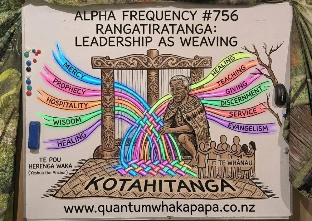 ALPHA FREQUENCY #756 - RANGATIRATANGA: LEADERSHIP AS WEAVING