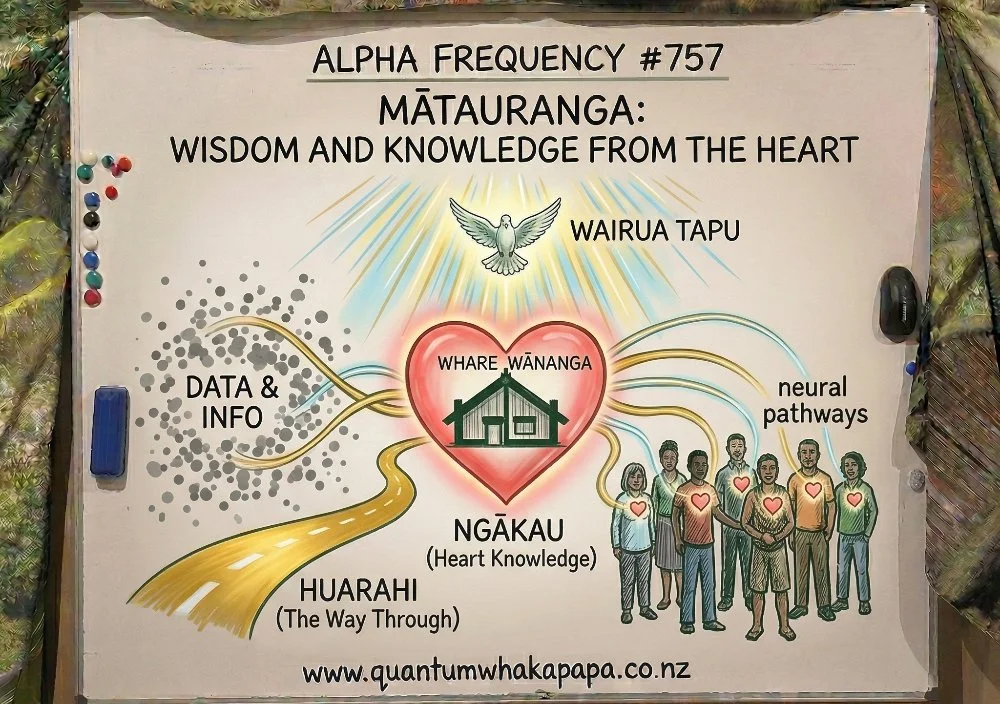 ALPHA FREQUENCY #757 - MĀTAURANGA: WISDOM AND KNOWLEDGE FROM THE HEART