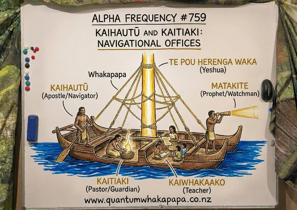 ALPHA FREQUENCY #759 - KAIHAUTŪ AND KAITIAKI: NAVIGATIONAL OFFICES