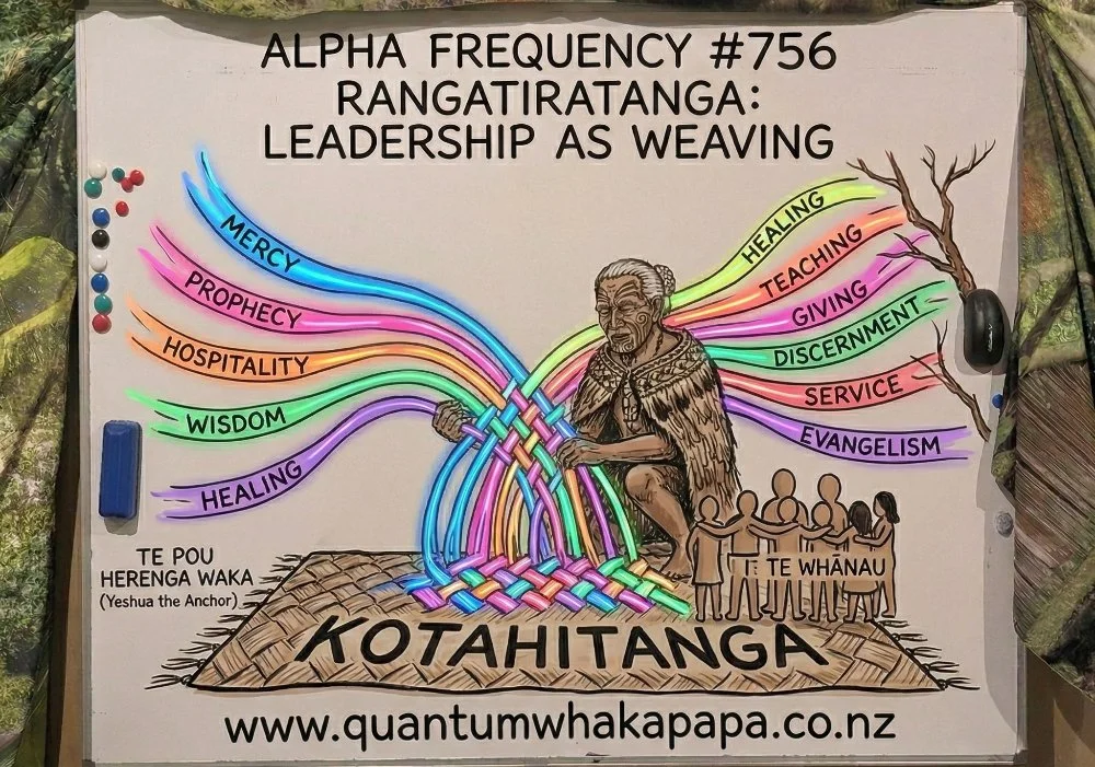 ALPHA FREQUENCY #756 - RANGATIRATANGA: LEADERSHIP AS WEAVING