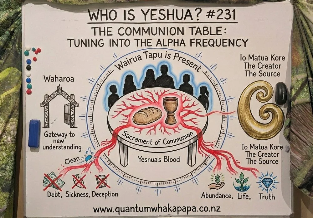 WHO IS YESHUA? #231 - THE COMMUNION TABLE: TUNING INTO THE ALPHA FREQUENCY