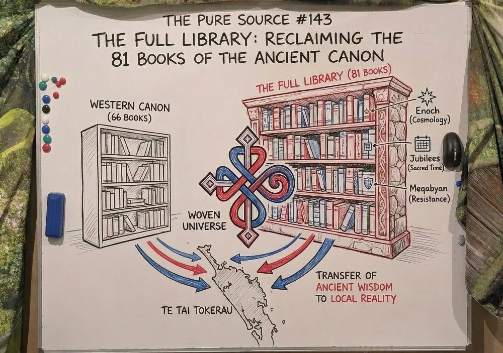 THE PURE SOURCE #143 - THE FULL LIBRARY: RECLAIMING THE 81 BOOKS OF THE ANCIENT CANON