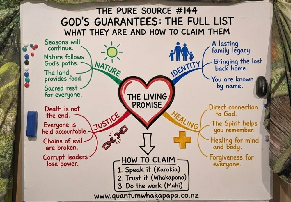 THE PURE SOURCE #144 - THE FULL LIST: GOD’S GUARANTEES FOR OUR LAND AND PEOPLE