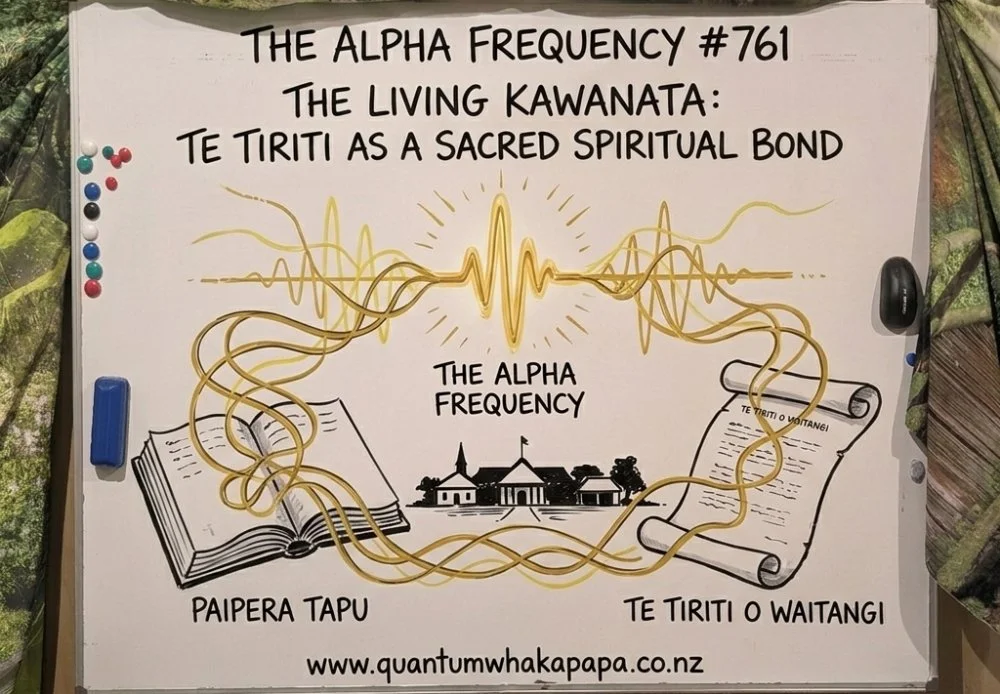 THE ALPHA FREQUENCY #761 - THE LIVING KAWANATA: TE TIRITI AS A SACRED SPIRITUAL BOND