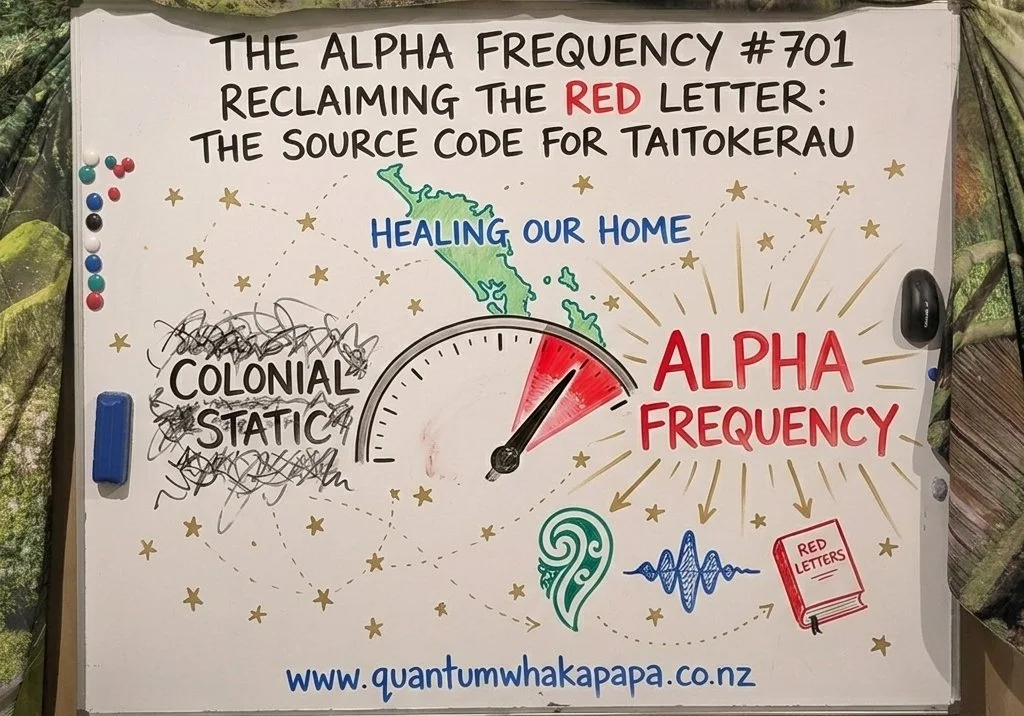 THE ALPHA FREQUENCY #701 - RECLAIMING THE RED LETTER SOURCE CODE