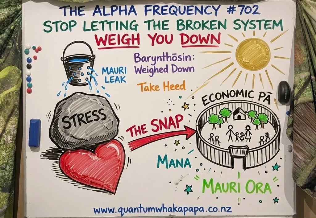 THE ALPHA FREQUENCY #702 - STOP LETTING THE BROKEN SYSTEM WEIGH YOU DOWN