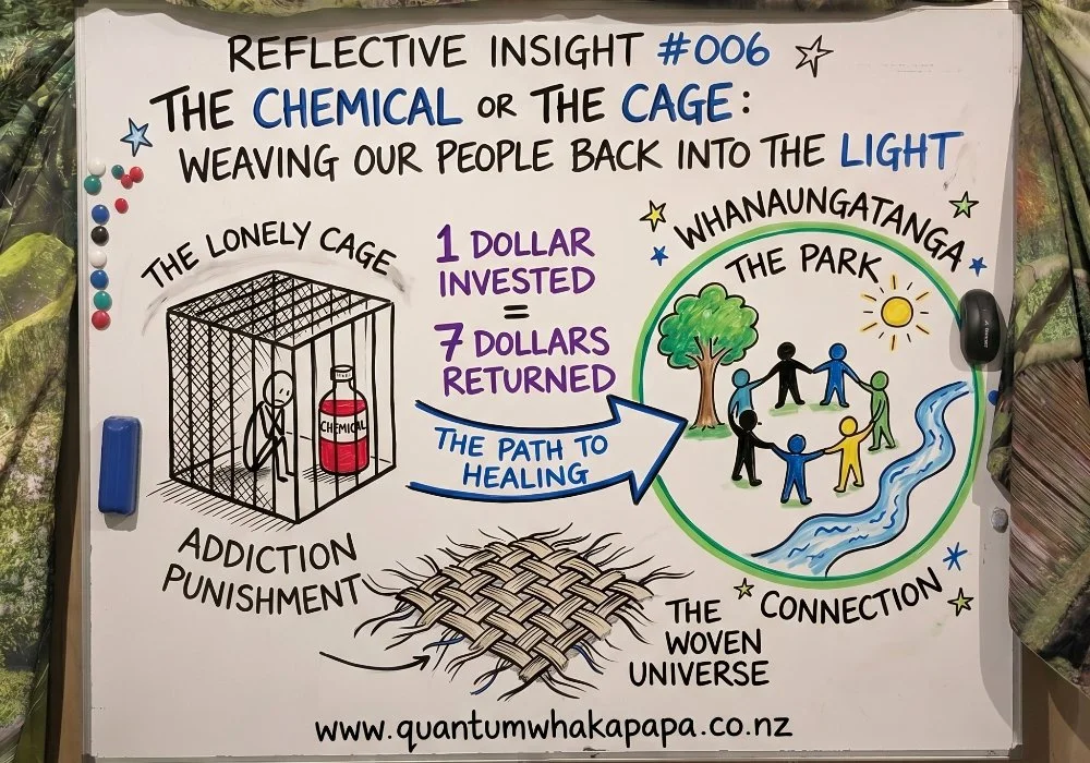 REFLECTIVE INSIGHT #006 - THE CHEMICAL OR THE CAGE: WEAVING OUR PEOPLE BACK INTO THE LIGHT