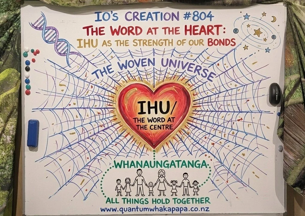 IO'S CREATION #804 - THE WORD AT THE HEART: IHU AS THE STRENGTH OF OUR BONDS