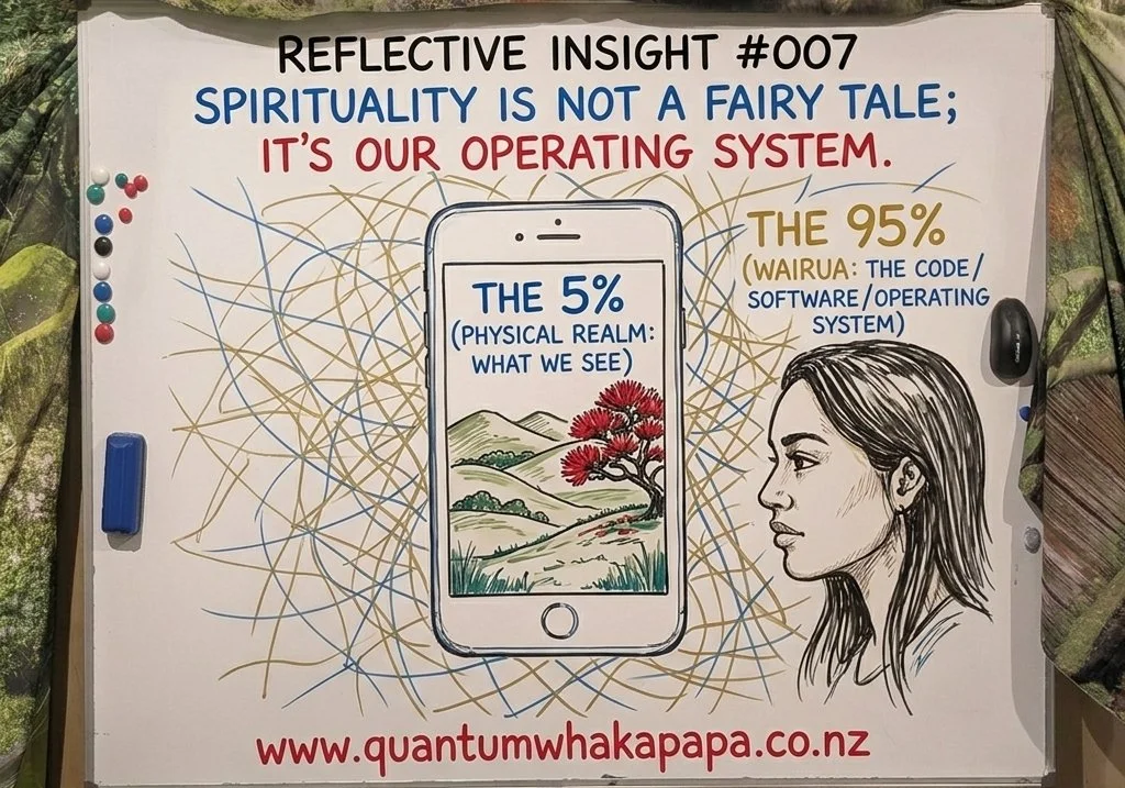 REFLECTIVE INSIGHT #007 - SPIRITUALITY IS NOT A FAIRY TALE; IT’S OUR OPERATING SYSTEM