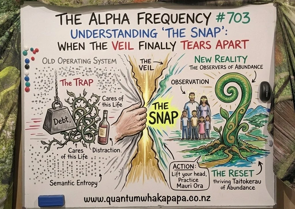 THE ALPHA FREQUENCY #703 - UNDERSTANDING "THE SNAP": WHEN THE VEIL FINALLY TEARS APART