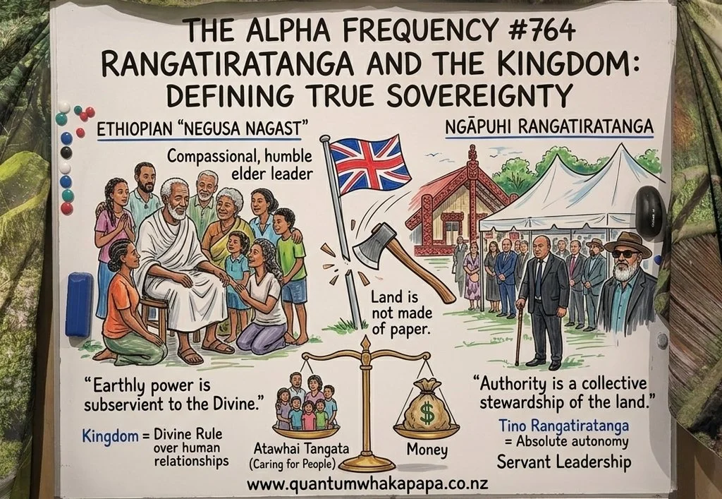 THE ALPHA FREQUENCY #764 - RANGATIRATANGA AND THE KINGDOM: DEFINING TRUE SOVEREIGNTY