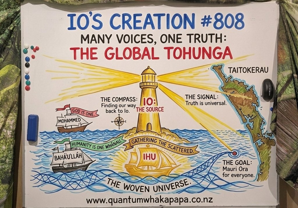 IO'S CREATION #808 - MANY VOICES, ONE TRUTH: THE GLOBAL TOHUNGA